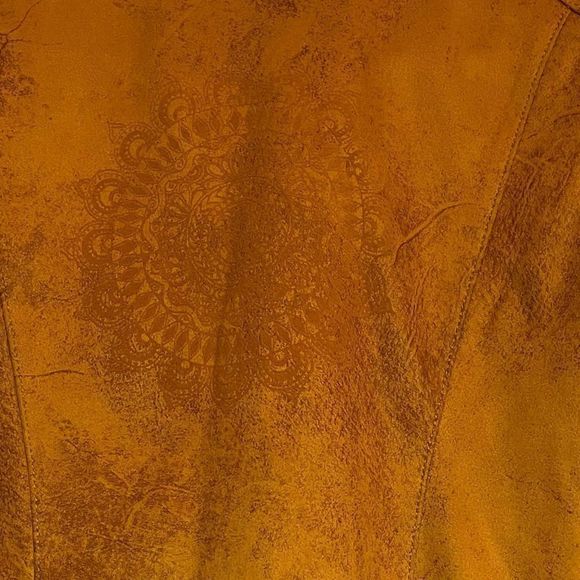 Desigual - Tan Chaq Merlin Suede Jacket - 6 - Picture 7 of 14